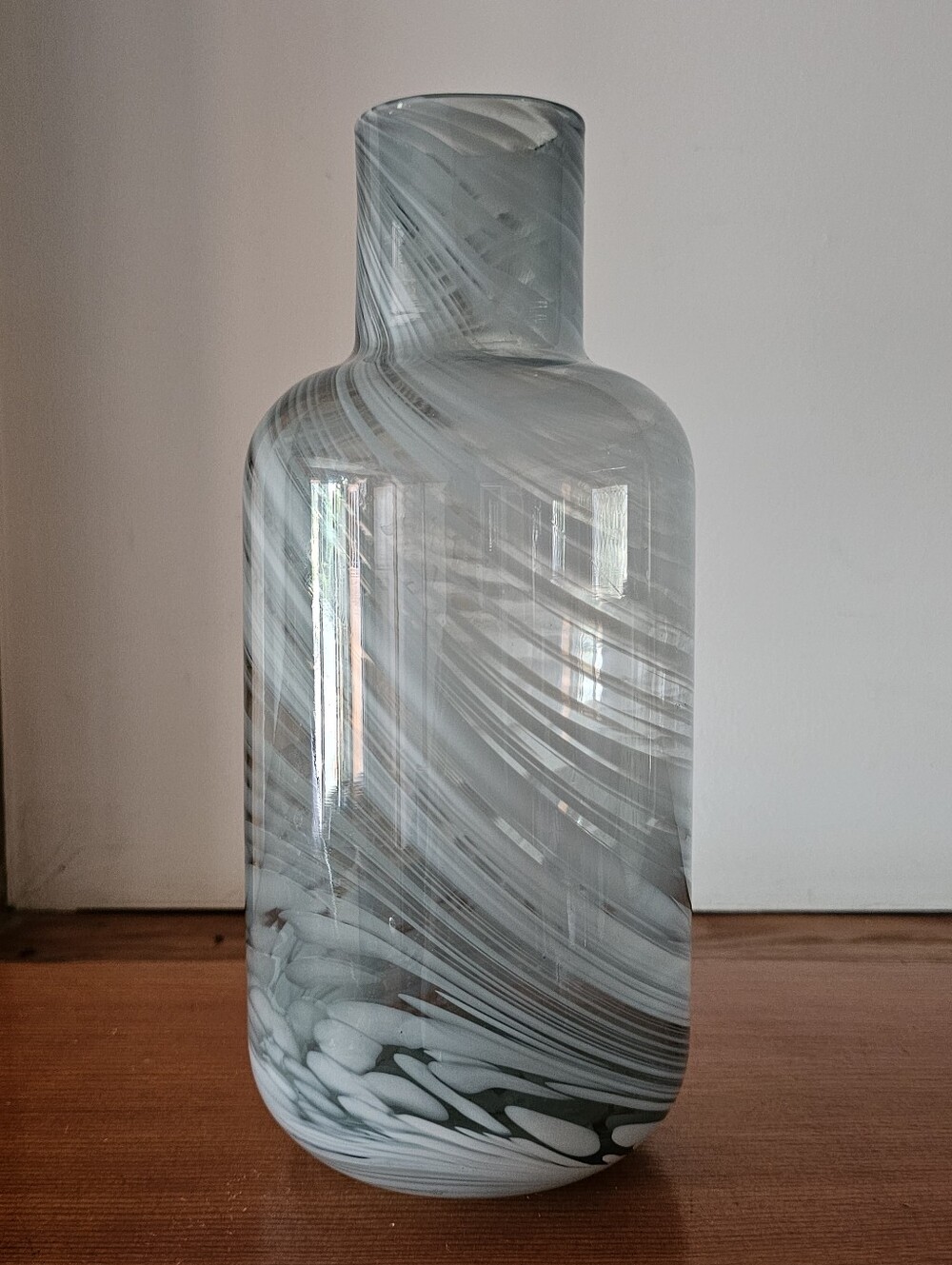 Mouth-Blown IKEA PS 2017 Marbled Glass Vase by Iina Vuorivirta - MINT Condition